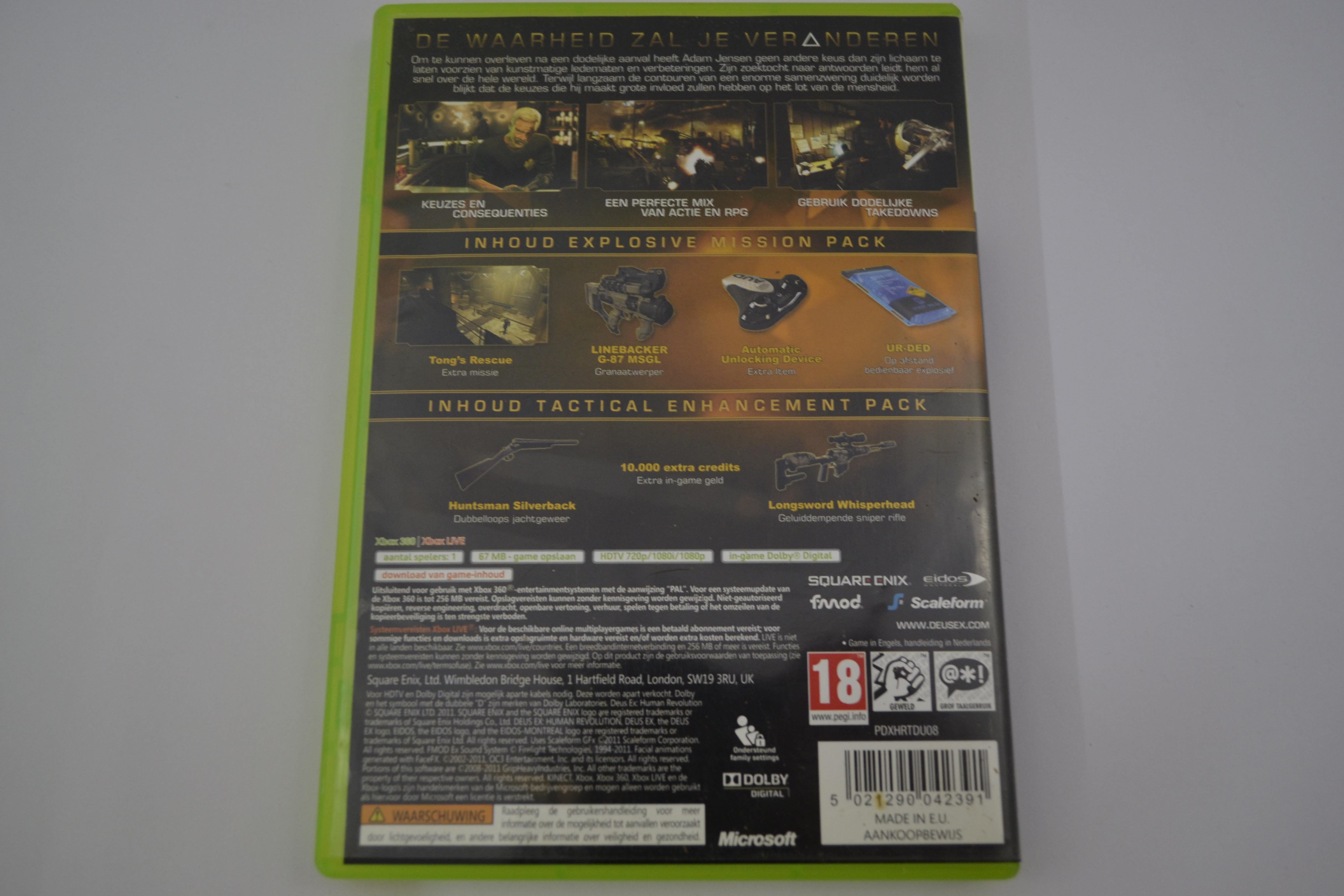 Deus Ex Human Revolution - Benelux Edition (360)