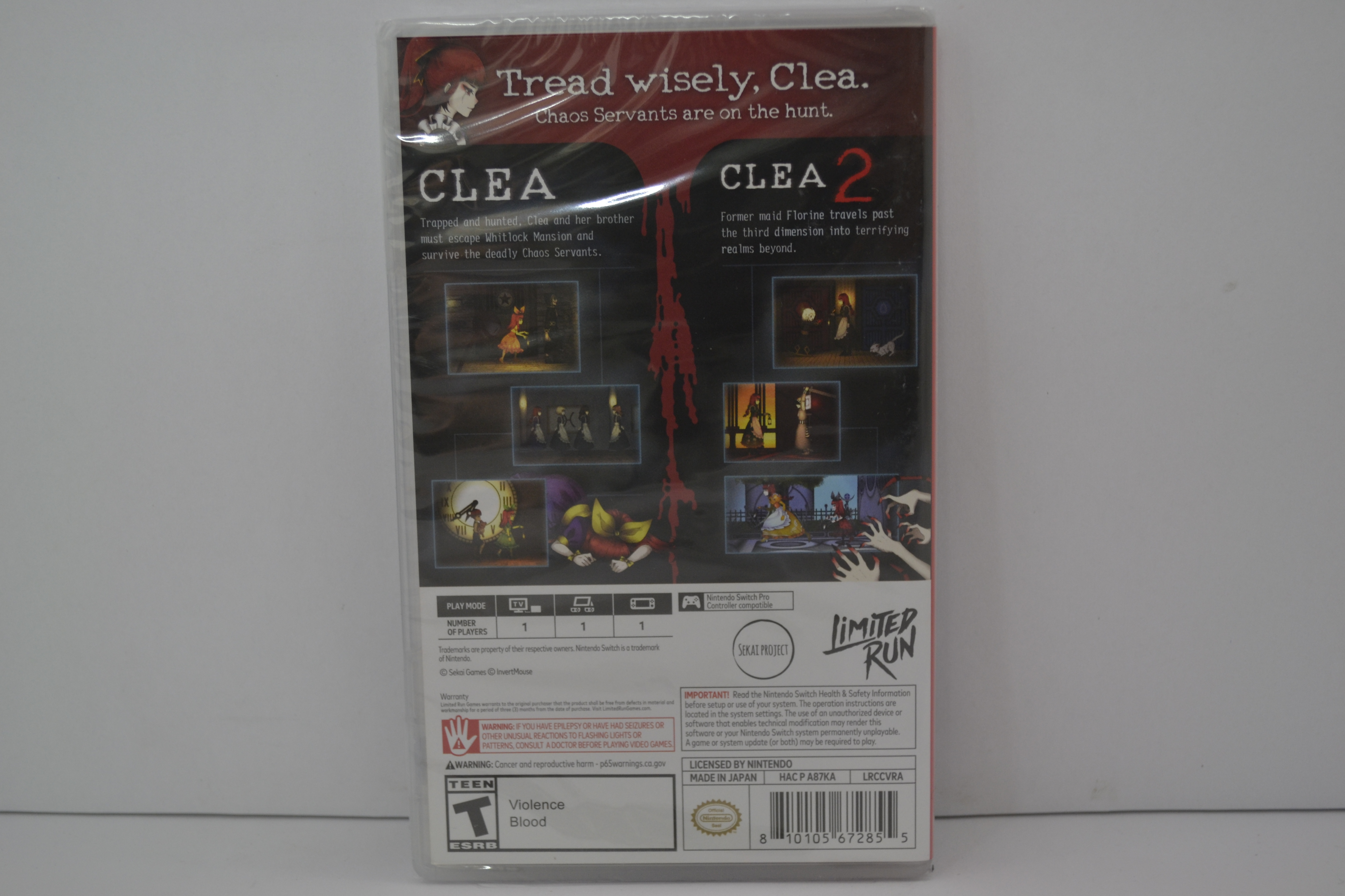 Clea Complete Collection - SEALED (SWITCH USA)