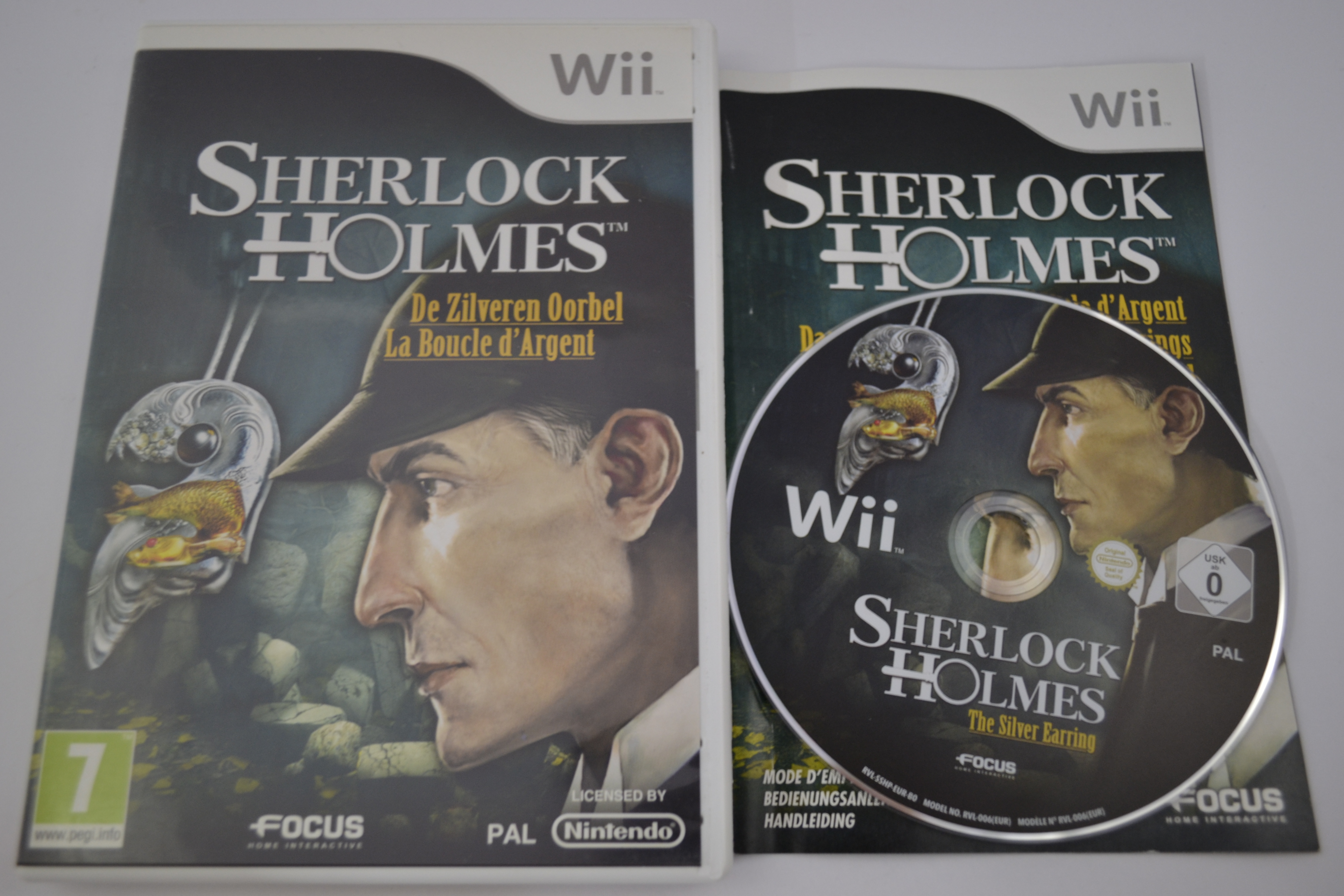 Sherlock Holmes De Zilveren Oorbel (Wii FAH)