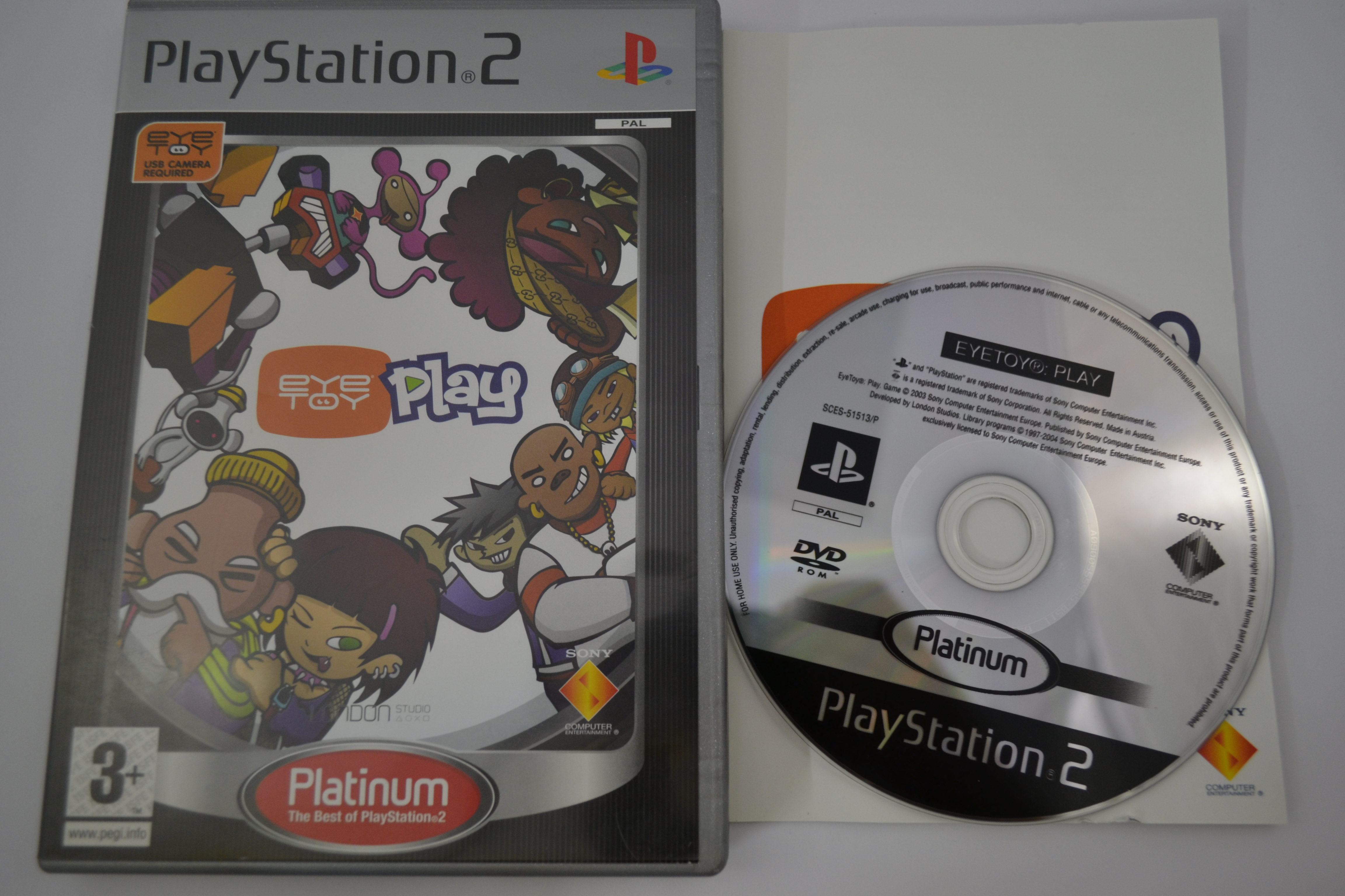 Eye Toy - Play  (PS2 PAL)