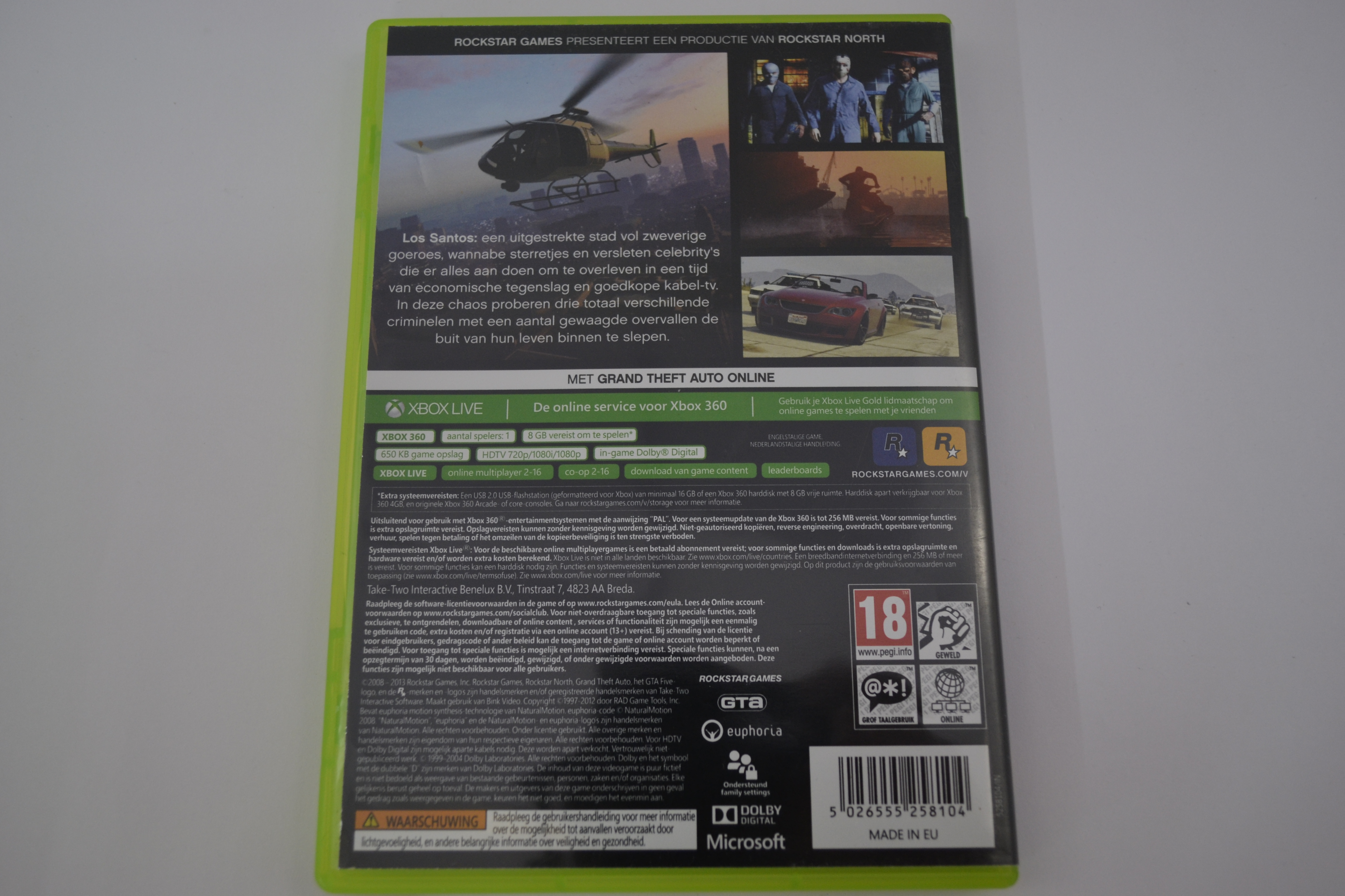 GTA V - Grand Theft Auto Five (360)