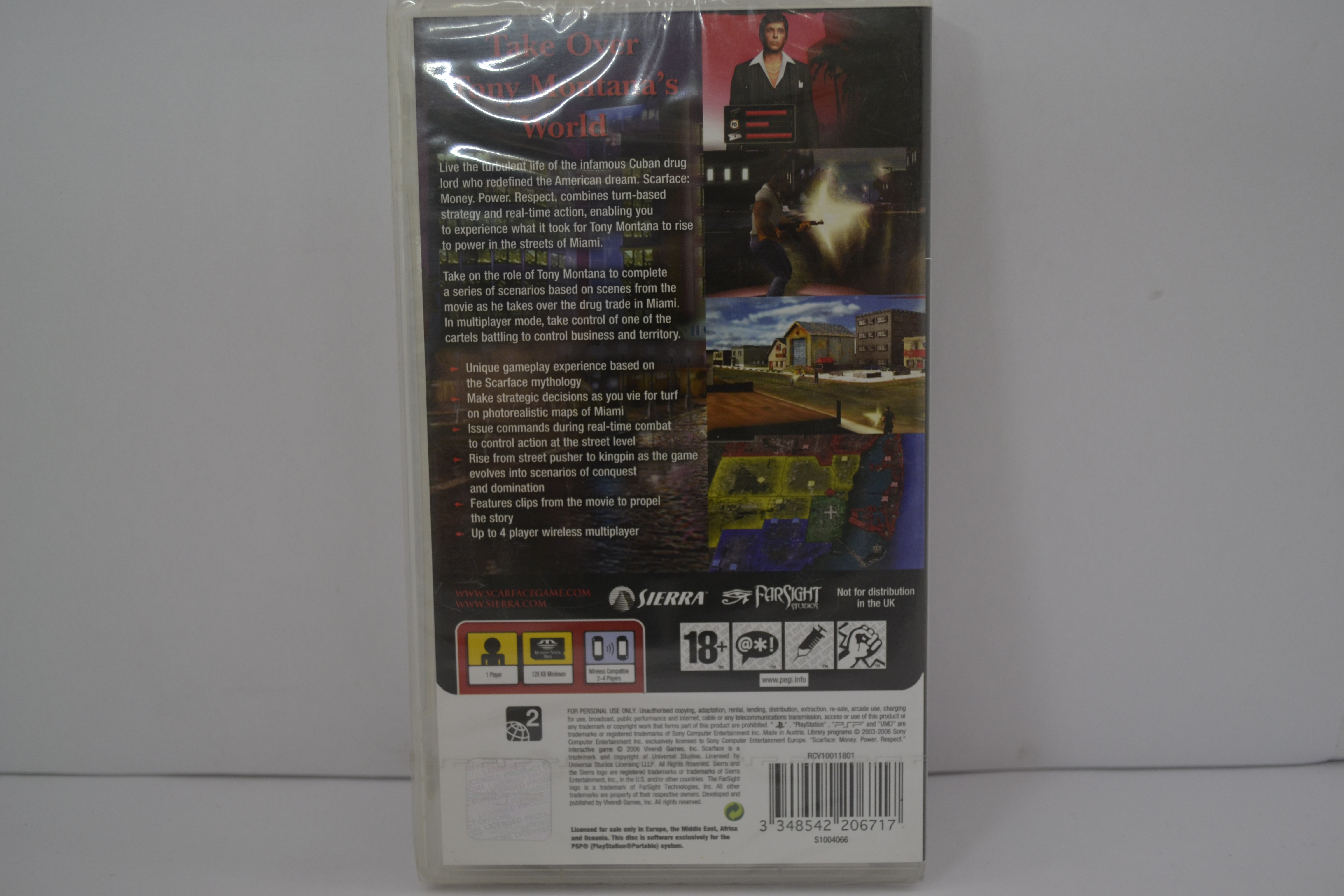 Scarface - NEW (PSP PAL)