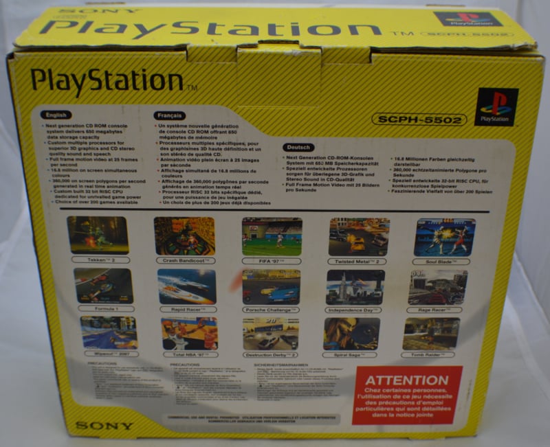 playstation 1 scph 5502