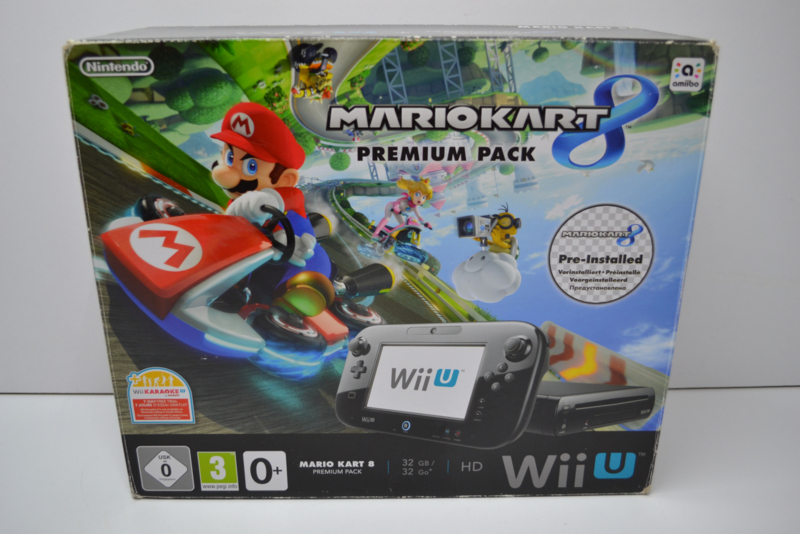 Vaardig Dwang Oceaan Nintendo Wii U Black Premium Pack 32GB Mario Kart 8 Console set | Wii U  Consoles | MAD-GAMESHOP