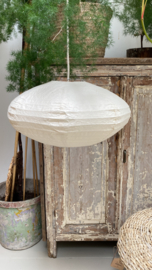Ovale lamp van lokta papier