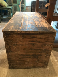 OUDE HOUTEN KIST/verkocht