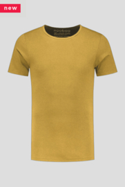 luxe bamboe t-shirt geel