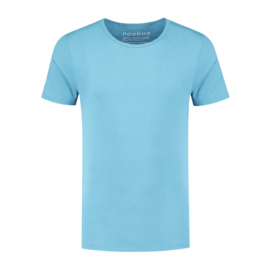 luxe bamboe t-shirt lichtblauw