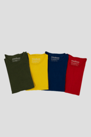 4x luxe bamboe t-shirt mix kleur