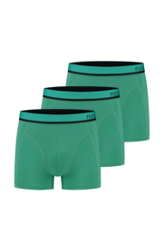 3x luxe bamboe boxershorts groen (2+1 gratis)