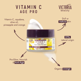 Vitamine C nachtcreme 50 ml  (man/vrouw)