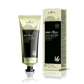 Bulfresh - Hand creme hennep en roos 75 ml