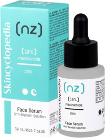 Gesichtsserum gegen Pickel mit 10 % Niacinamid und 1 % Zink 30 ml
