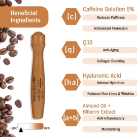 Hyaluron Augenkontur Serumroller mit Q10 15 ml