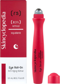 Hyaluron Augenkontur Serumroller mit Retinol und Squalan 15 ml