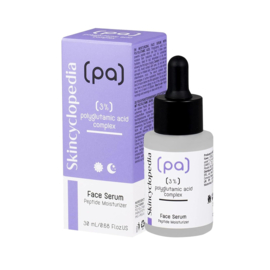 Feuchtigkeitsspendendes Gesichtsserum mit 3 % Polyglutaminsäurekomplex 30 ml