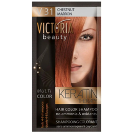 Haarverf shampoo V31 Chestnut (kastanje) 40 ml