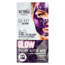 Peel-Off masker Detox Glitter Glow Violet 10 ml
