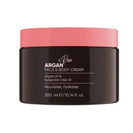 Bulfresh - Gezicht en body creme argan en roos 300 ml