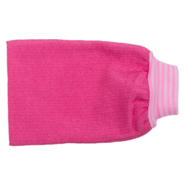 Pink Exfoliating Scrub Glove 23 x 14.5 cm