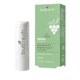 Bulfresh - Lip balm grape and rose 5 ml (lipstick version)