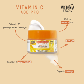 Vitamine C dagcreme 50 ml  (man/vrouw) SPF20