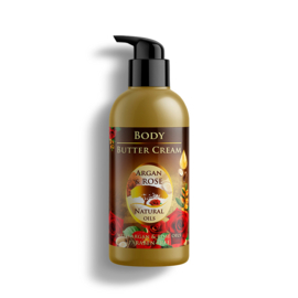 Bulfresh - Body butter creme argan en roos 300 ml