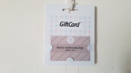 cadeaukaart giftcard