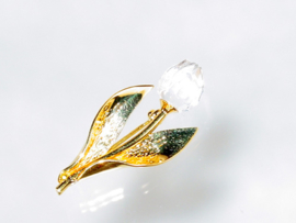 Swarovski - broche tulp