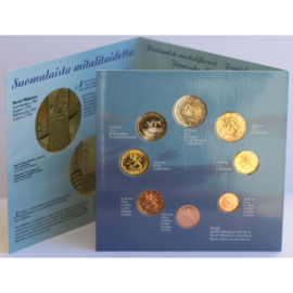 Finland 2001 Coinage BU