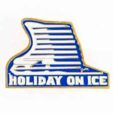 holiday on ice pin