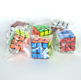 kubus Mini Cube Sleutelhanger 3x3x3
