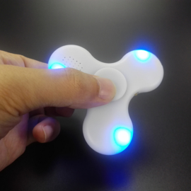 Fidget Spinner LED Bluetooth Speaker