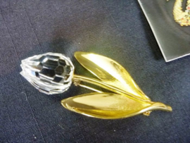 Swarovski - broche tulp