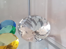 8CM DIAMANT (DECORATIE)