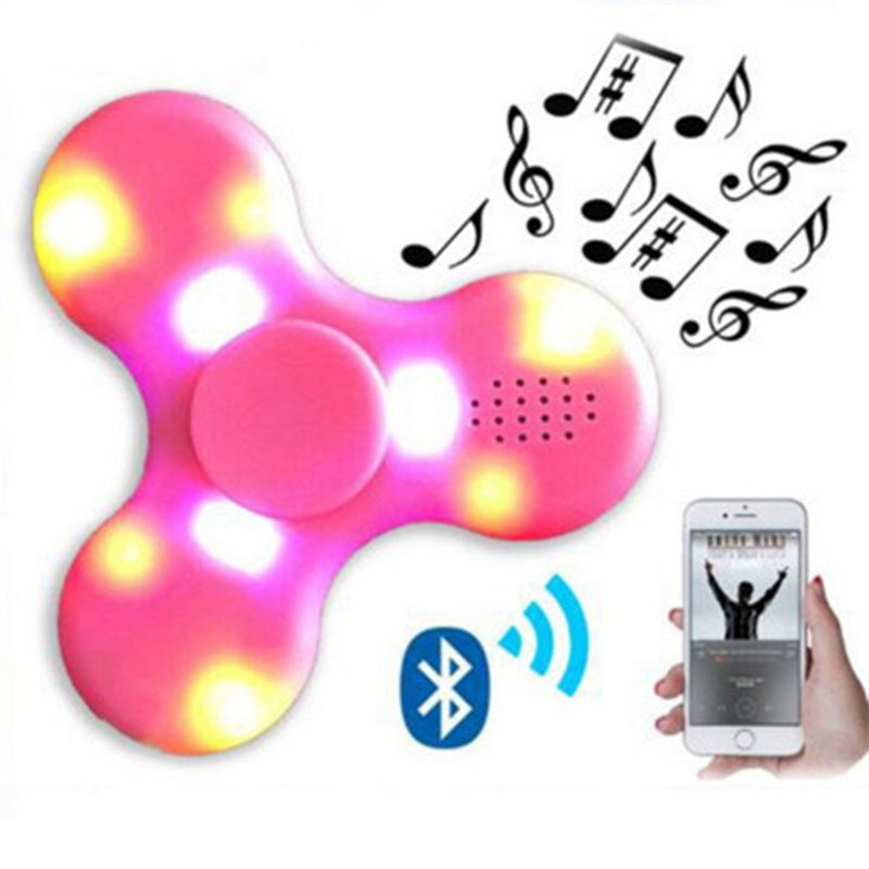 Fidget Spinner LED Bluetooth Speaker