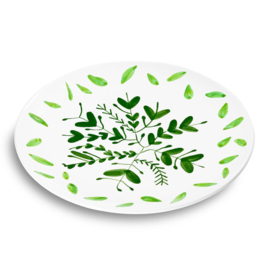 Dinerbord - KOVA groen - 25 cm