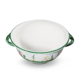 Serveerschaal met oren - Jacht - 25 cm