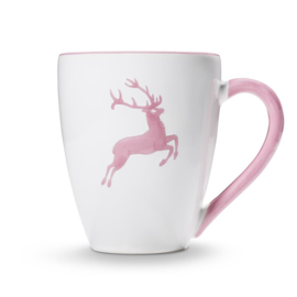 Koffiebeker Max - Hert roze - 0,3 liter - cadeauverpakking