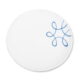 Dinerbord - Pur Geflammt - blauw - 25 cm