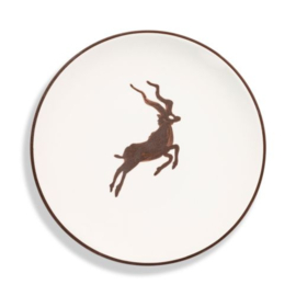 Dessertbord - Koedoe bruin - 20 cm