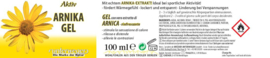Unterwegen Arnica gel - 100 ml