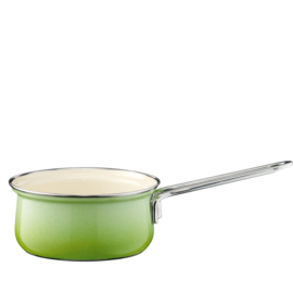 Steelpan laag - Smaragd groen - 16 cm - 1,0 liter