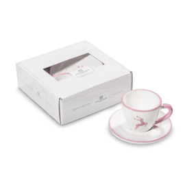 Espresso-set - Hert roze