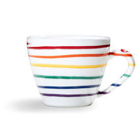Koffiekopje - Geflammt - Regenbogen - 0,2 liter