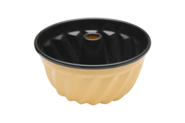 Riess emaille bakvorm Guglhupf - goudgeel 18 cm