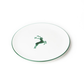 Dinerbord - Hert groen - 25 cm