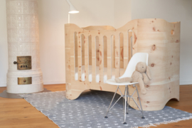 Babybed Benni's Nest MINI van Zirben hout - compleet