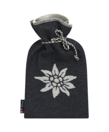 Kruik Edelweiss - antraciet 38 x 21 cm