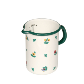 Maatbeker - Alpenbloemen - 9 cm - 0,50 liter